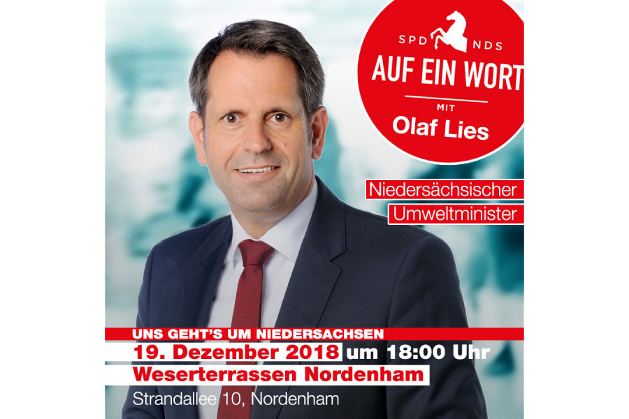 Olaf Lies in Nordenham