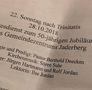 Feierlichkeiten am 28.10.2018