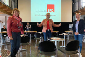 Susanne Mittag, Karin Logemann und Christina Winkelmann