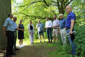 Bild von der Besuchergruppe