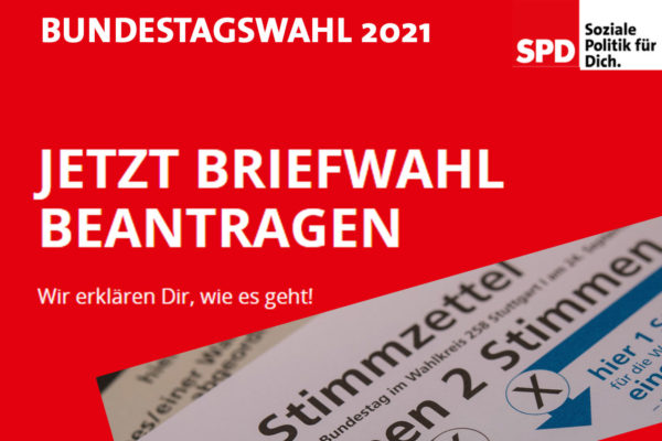 Hinweis zur Briefwahl