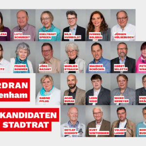 Porträts der Kandidaten