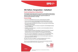 Der Flyer zur Halbzeitbilanz